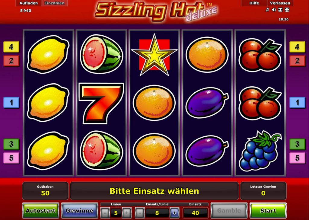 Sizzling Hot Deluxe – Zagraj w Sizzling Hot Deluxe online